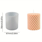 Bubble Candle Silicone Mold