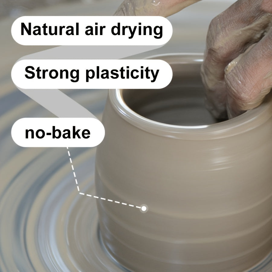 1000g Air Dry Clay, Natural Stone Modeling Clay