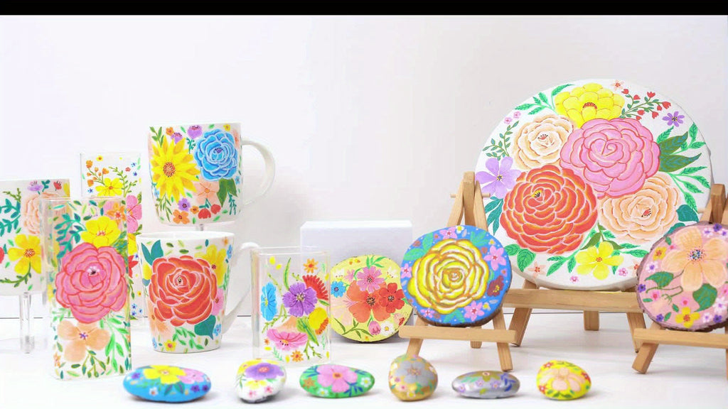 TBC The Best Crafts Dual Tip Acrylic Paint Markers