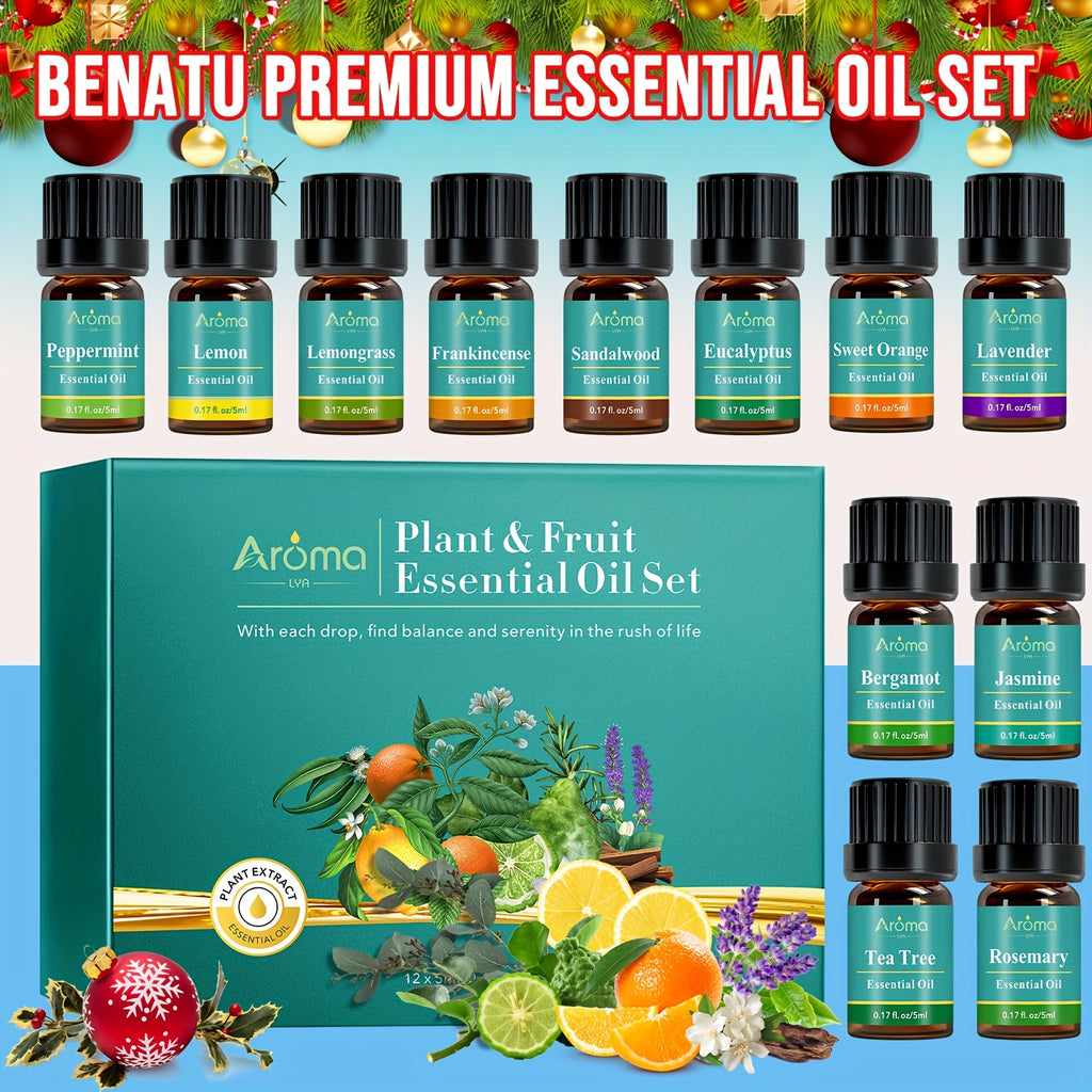 12*0.17oz Oil Essential Oils Set