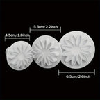 33pcs Set, Butterfly Flower Love Leaf Mold Set