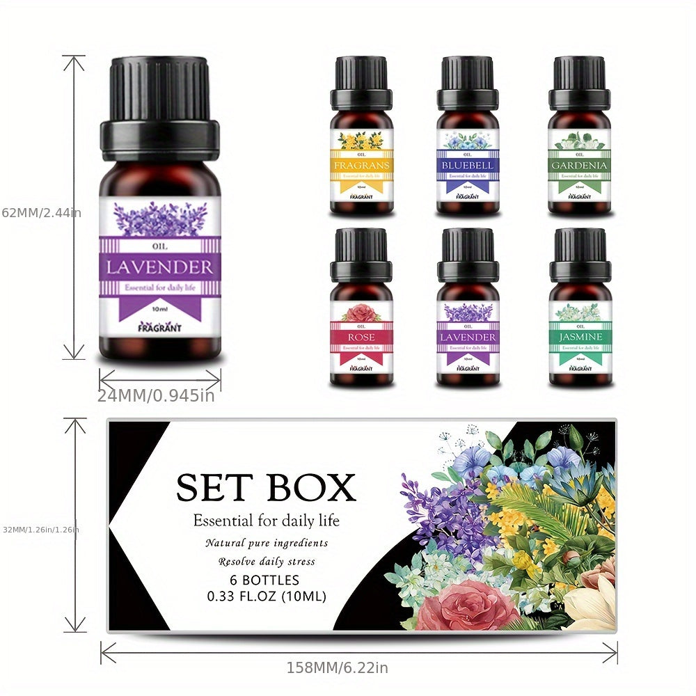 Rosemary And Chamomile Scented Essential Oil Set