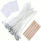 50/100pcs Value Pack Cotton Candle Wicks