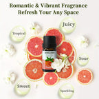 Fruity Essential Oil Set, 10x0.34oz Fragrance Oil