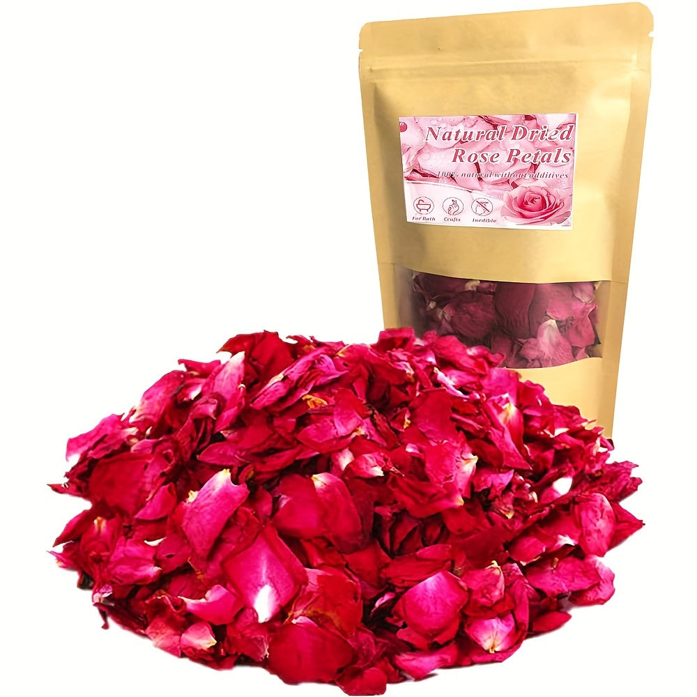 1.75oz/50g Natural Dried Red Rose Petals