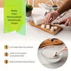 0.55Lb/1Lb/2Lbs Olive Oil Melt & Pour Soap Base