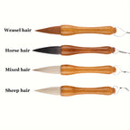 Large 2pcs/4pcs Calligraphy Brush Set