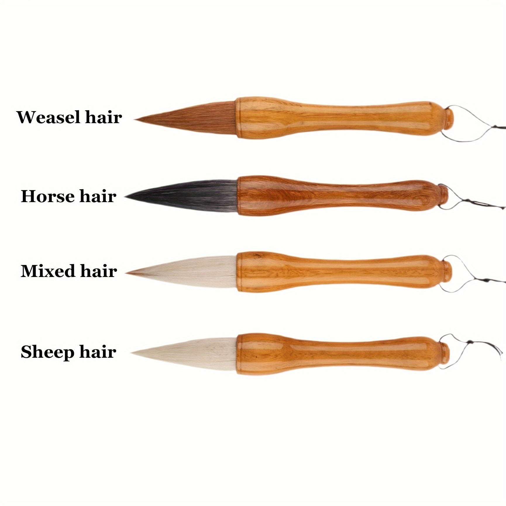 Large 2pcs/4pcs Calligraphy Brush Set