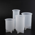 4pcs Silicone Candle Molds, Pillar Candle Making Kit for DIY Crafts