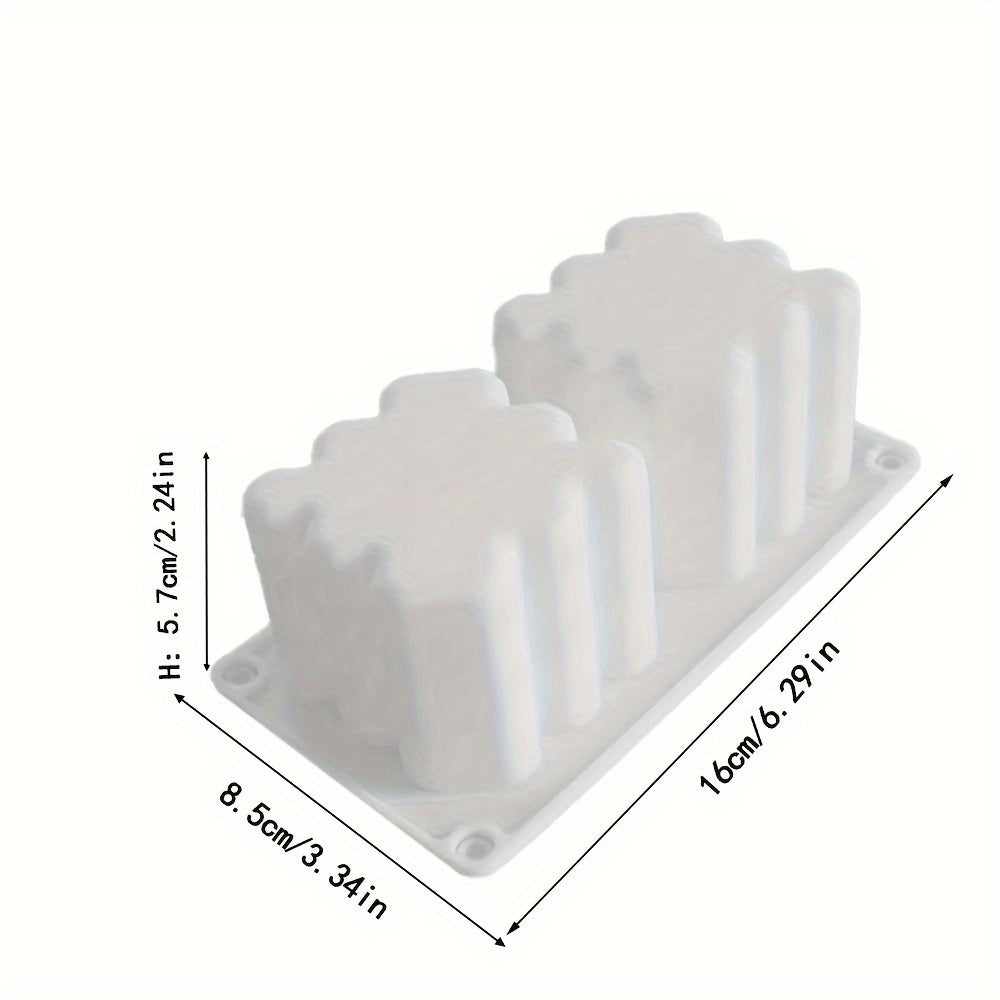 1pc New Heart-shaped Magic Ball Silicone Candle Mold DIY Pyramid Honeycomb Candle Making Soap Resin Mold Gift Crafts Home Decoration Eid Al-Adha Mubarak