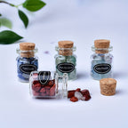 Crystal Pebble Wish Bottle, Crystal Pebble Candle Making