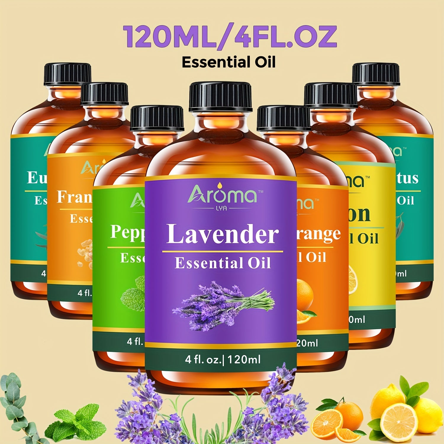 4FL.OZ Natural Essential Oils