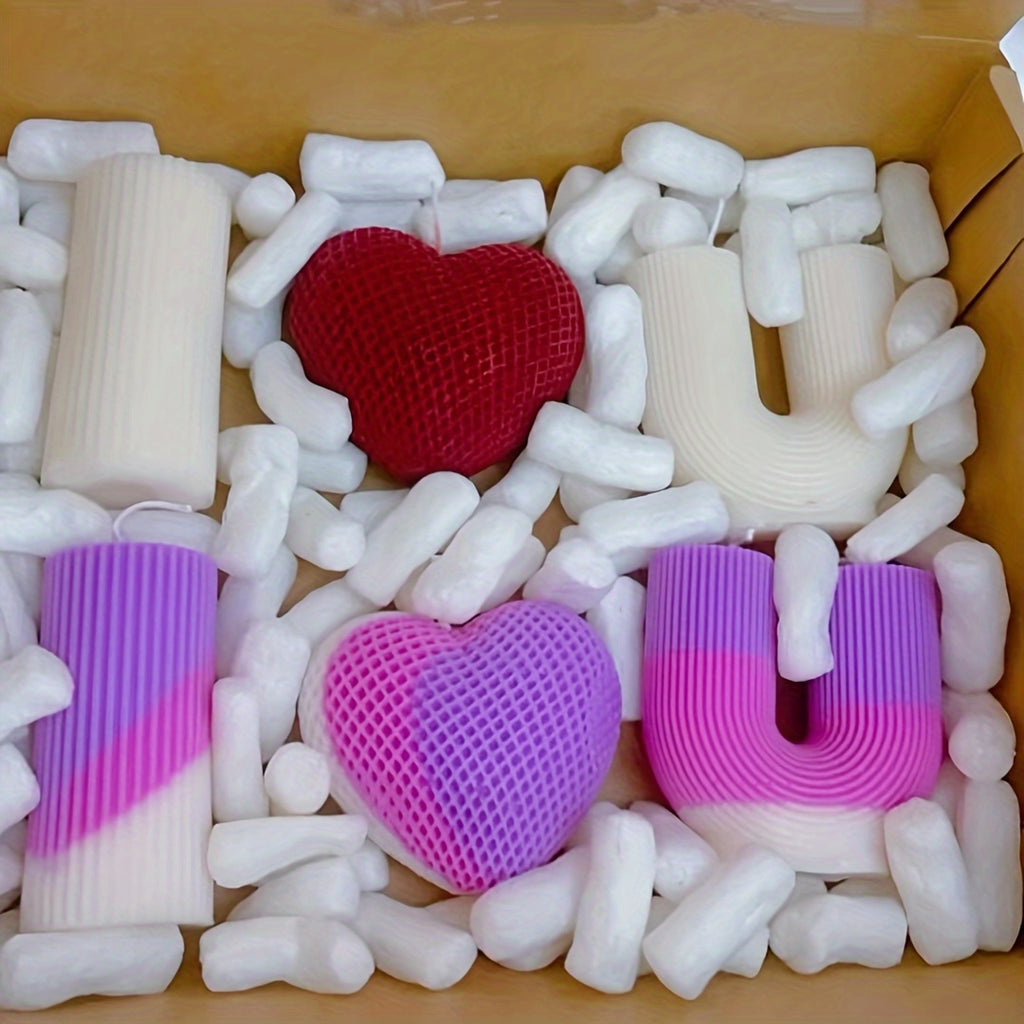 3pcs 3D Silicone Candle Making Mold