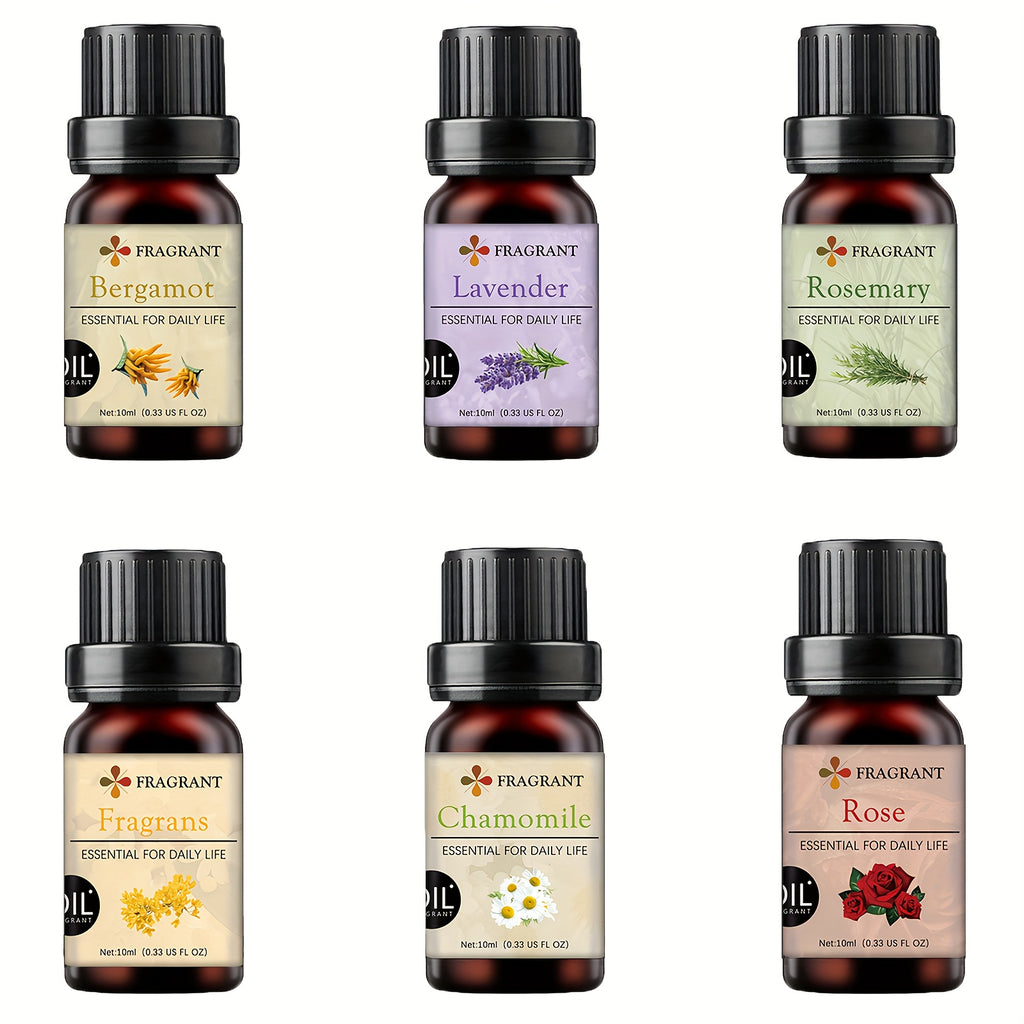 Rosemary And Chamomile Scented Essential Oil Set