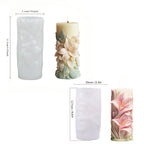 2pcs Lily Flower Silicone Mold Set