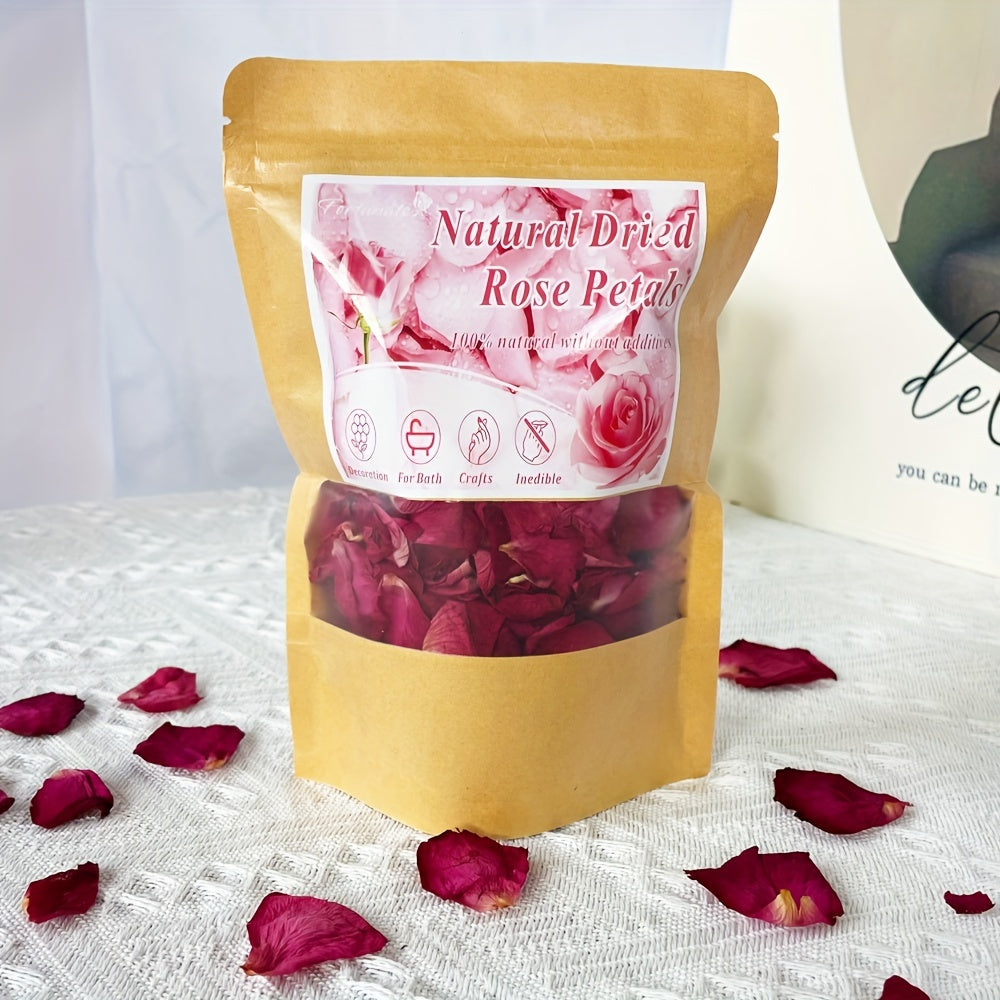 1.75oz/50g Natural Dried Red Rose Petals