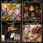 43pcs Herbs And Flowers Supplies Kit