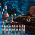 24pcs Dried Herbs 1 Crystal Spoon Kit