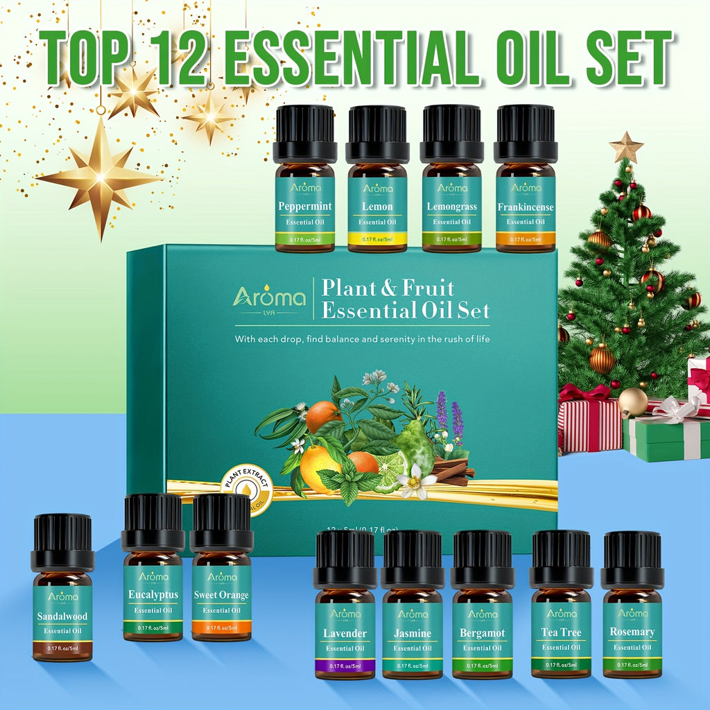 12*0.17oz Oil Essential Oils Set