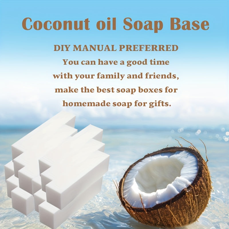 Coconut oil melt pour soap base