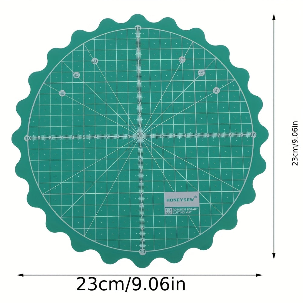 Round Rotating Self-Healing Cutting Mat