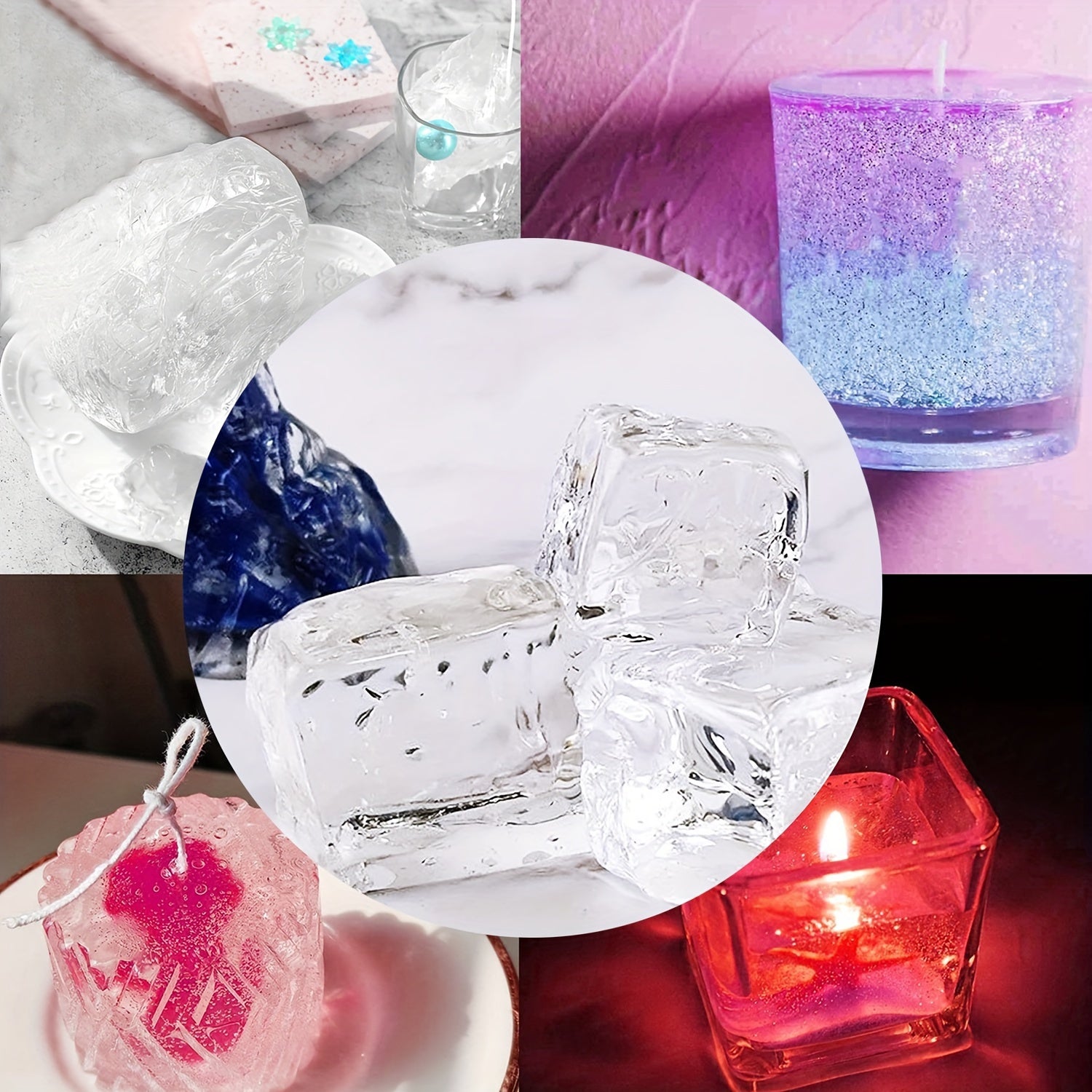 Transparent Crystal-Clear Wax