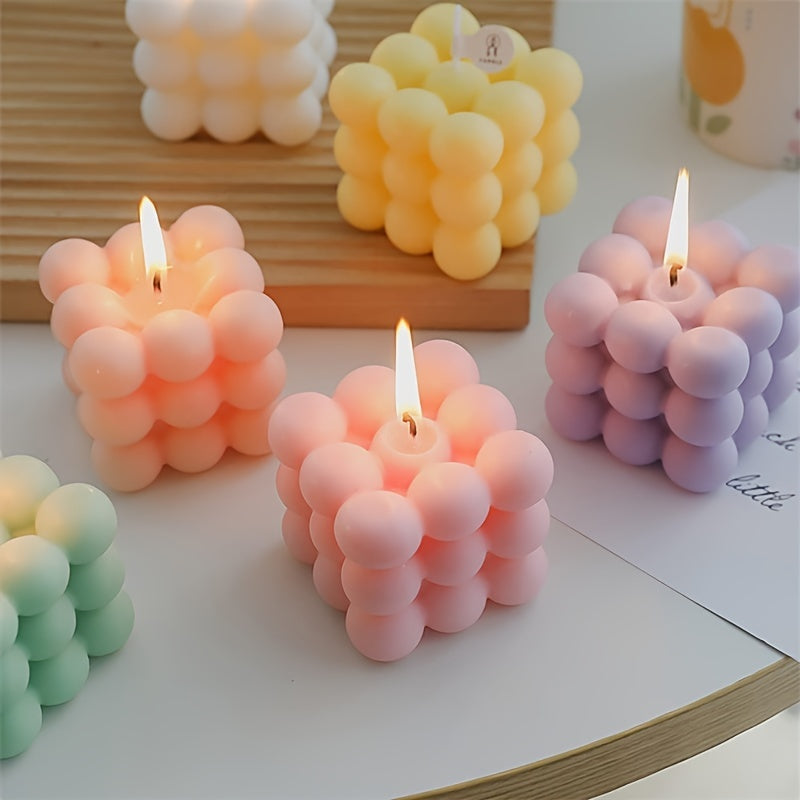 6pcs Silicone Candle Mold Set for Candle Making