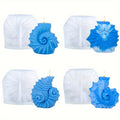 4pcs Ocean Theme Silicone Molds