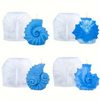 4pcs Ocean Theme Silicone Molds