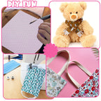 100pcs Fabric Squares, 10x10 Inches