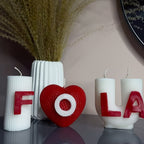 3pcs 3D Silicone Candle Making Mold