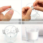 DIY Candle Making Kit - 2401.57inch Smokeless Wick Set