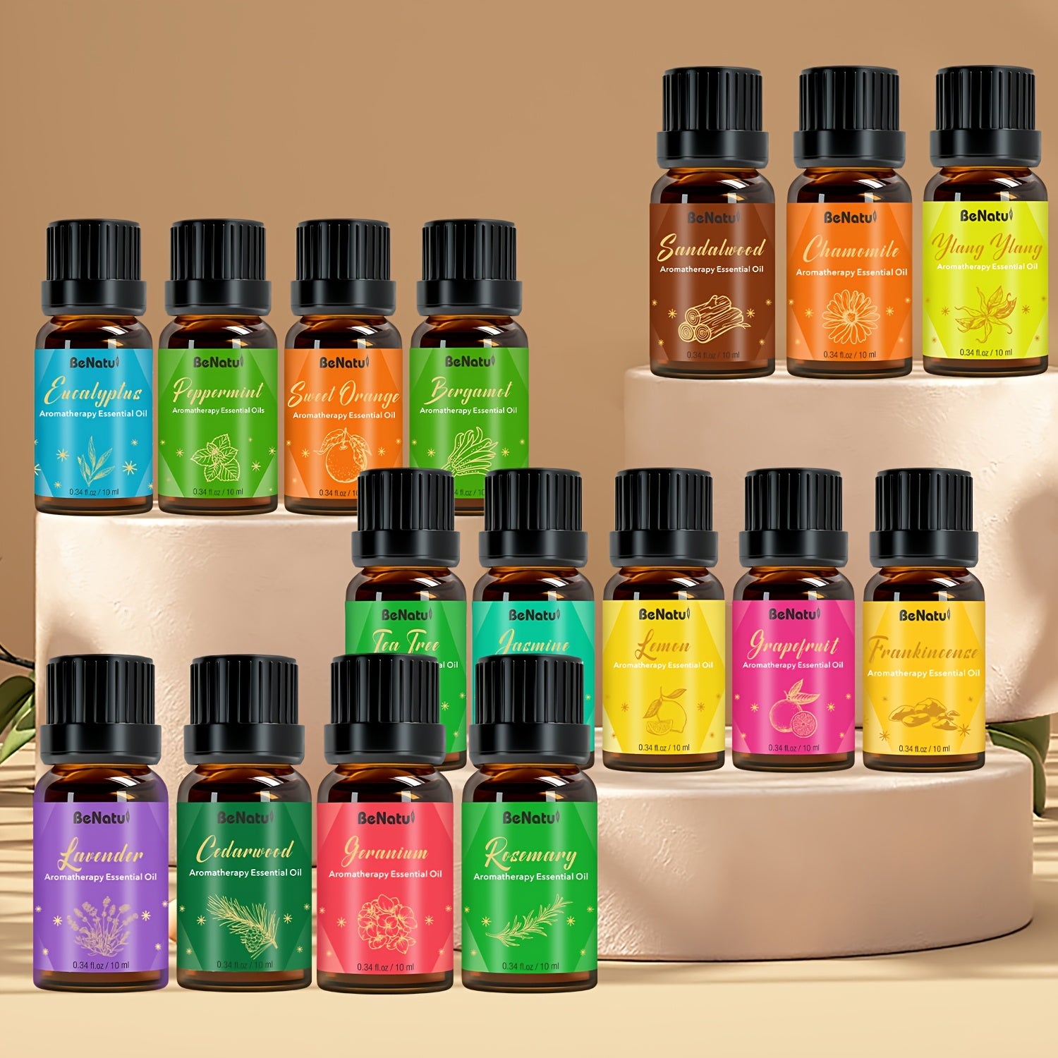12 Flavors Essential Oils