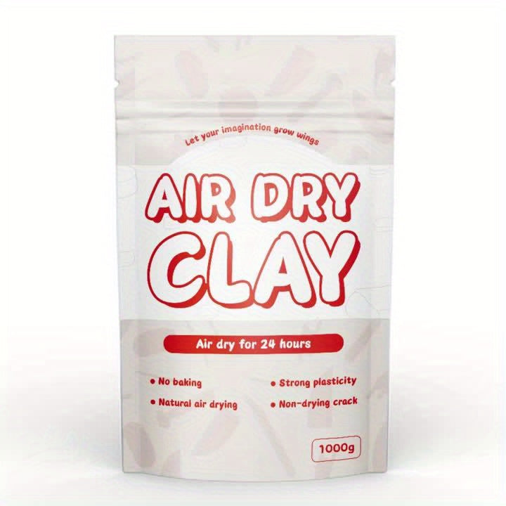 1000g Air Dry Clay, Natural Stone Modeling Clay