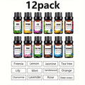 3/4pcs/8pcs/12pcs, 12 Kinds Of Essential Oils