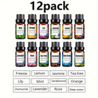 3/4pcs/8pcs/12pcs, 12 Kinds Of Essential Oils
