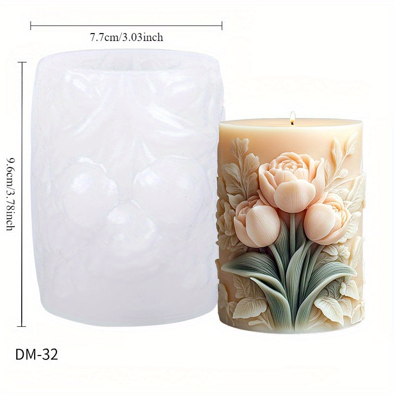Tulip Reusable Floral Silicone Mold Set