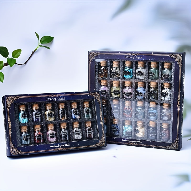 Crystal Pebble Wish Bottle, Crystal Pebble Candle Making