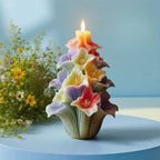 3D Floral Bouquet Mold with Layered Petals
