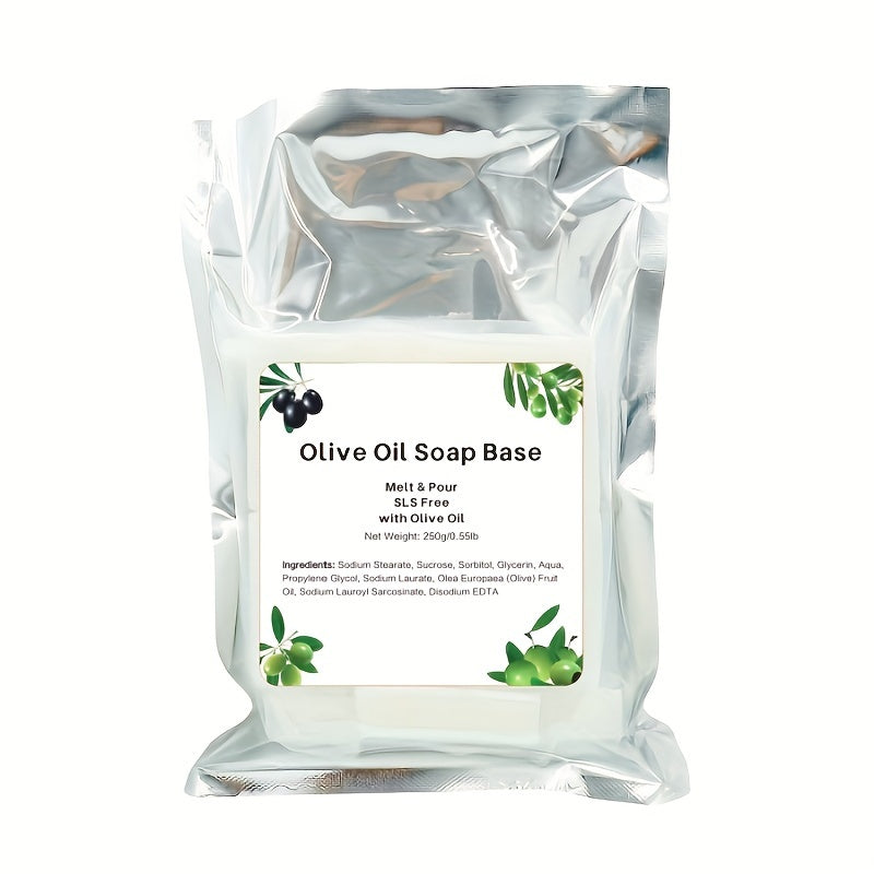 0.55Lb/1Lb/2Lbs Olive Oil Melt & Pour Soap Base