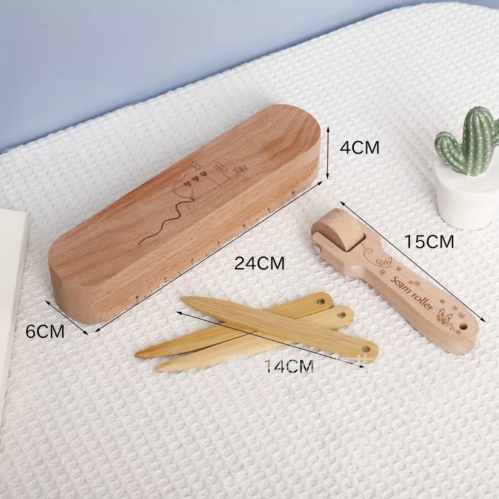 Solid Wood Pressing Plate and Ironing Tool Kit