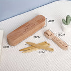 Solid Wood Pressing Plate and Ironing Tool Kit