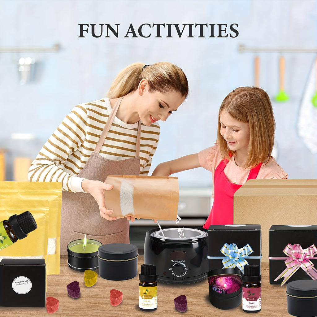 Candle Making Kit for Adults with Hot Plate