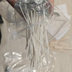 310pcs Wick Set, 1/3/6/8 Inch With 10 Holders And 100 Labels