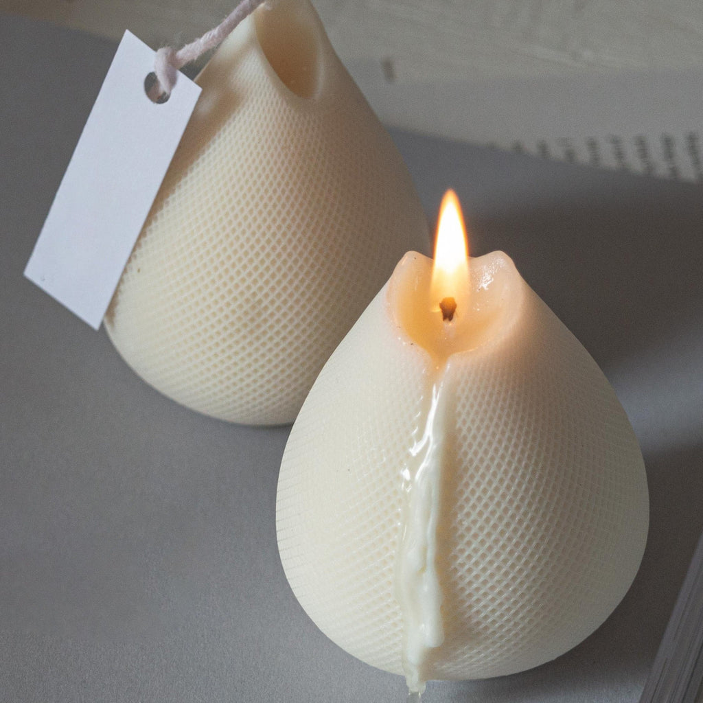 1pc Water Drop Candle Making Silicone Mold DIY Creative Geometric Shape Candle Making Handmade Resin Clay Plaster Ornament Silicone Molds Gift Art Crafts Home Decorations