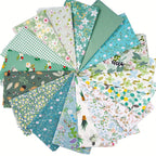 70pcs 10x10inch Cotton Fabric Square