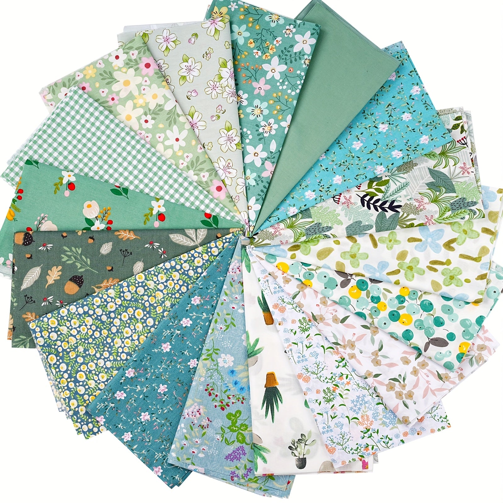 70pcs 10x10inch Cotton Fabric Square