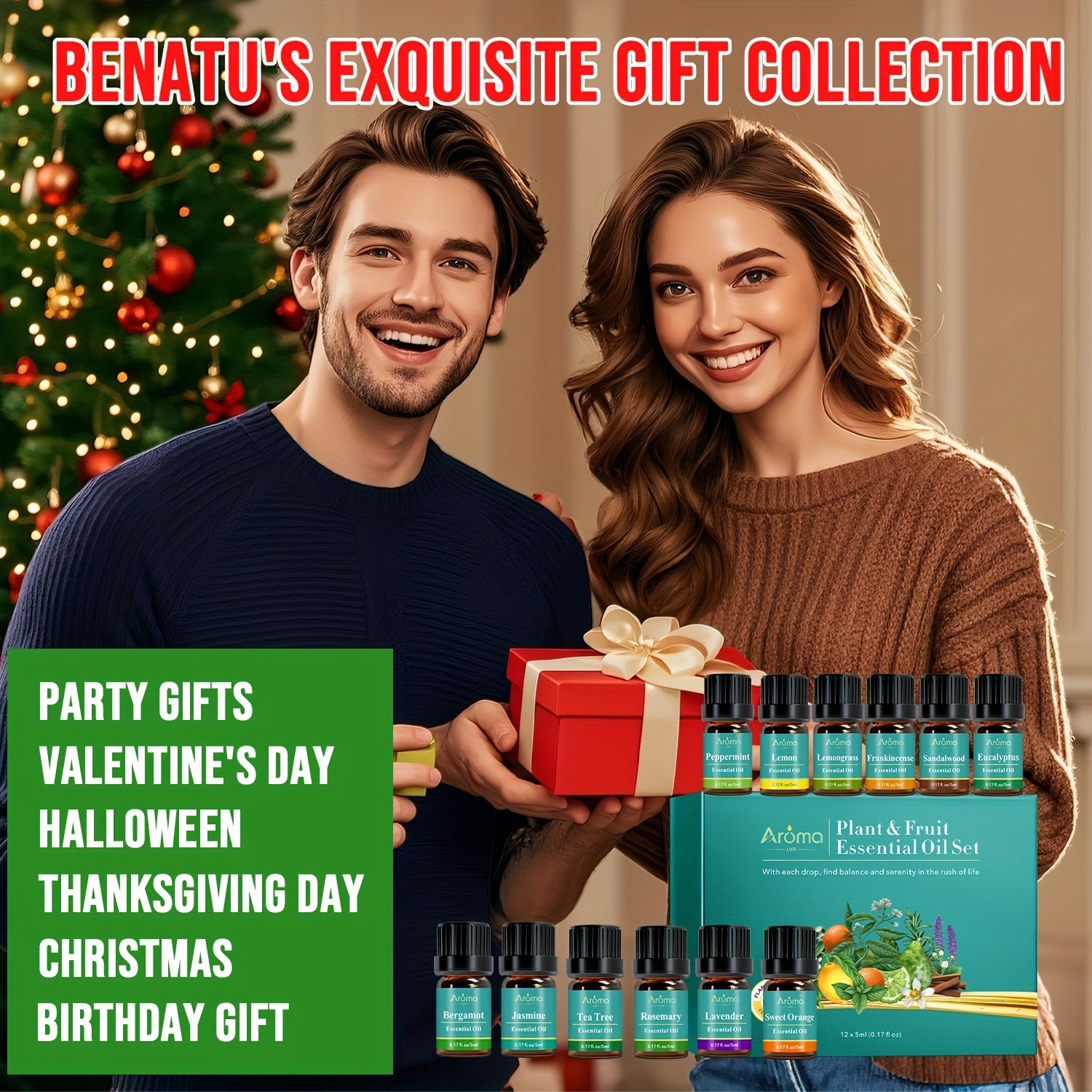 12*0.17oz Oil Essential Oils Set