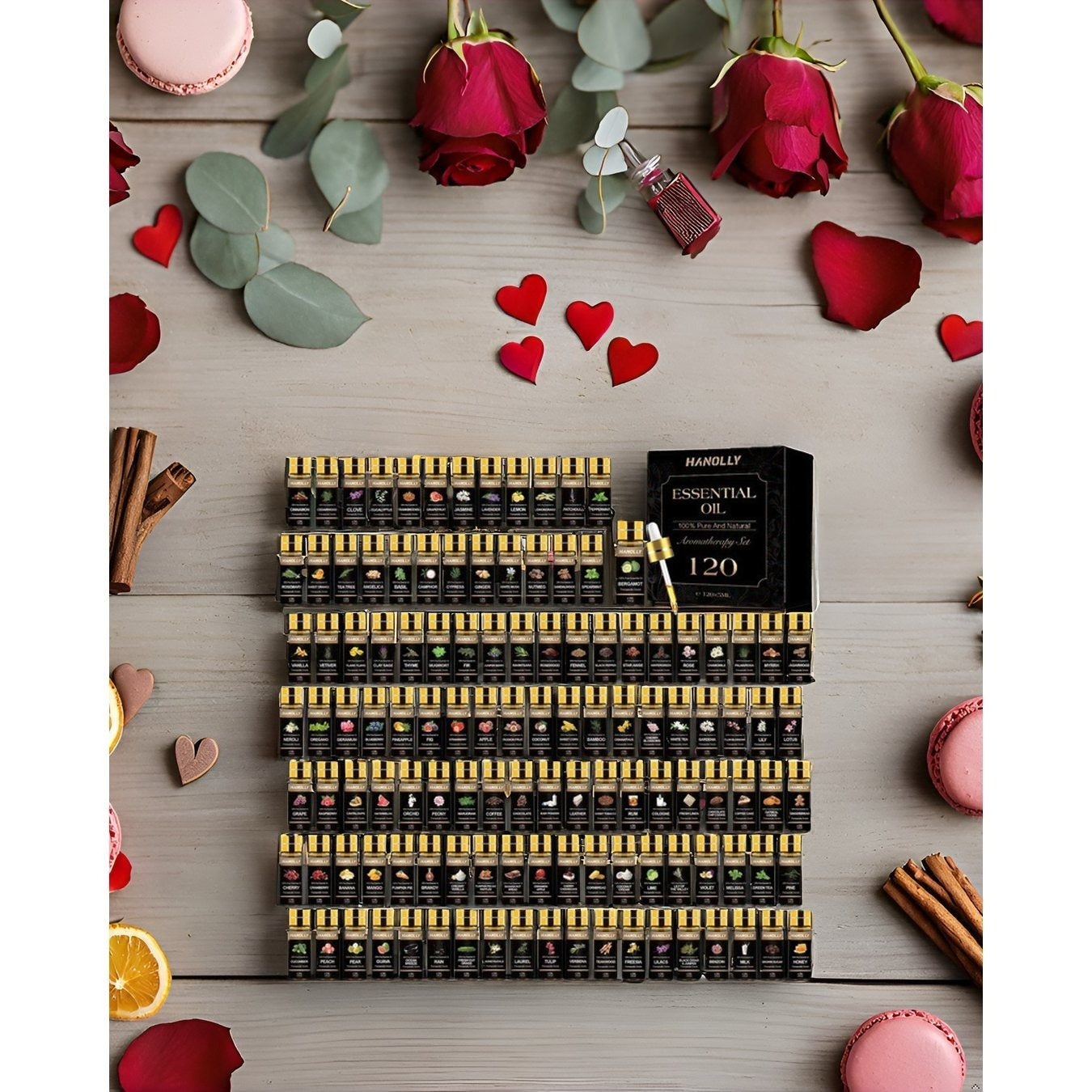 Essential Oils Set -120 Pcs Essential Oil Kit