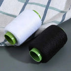 1 Set Durable Black/White Sewing Threads